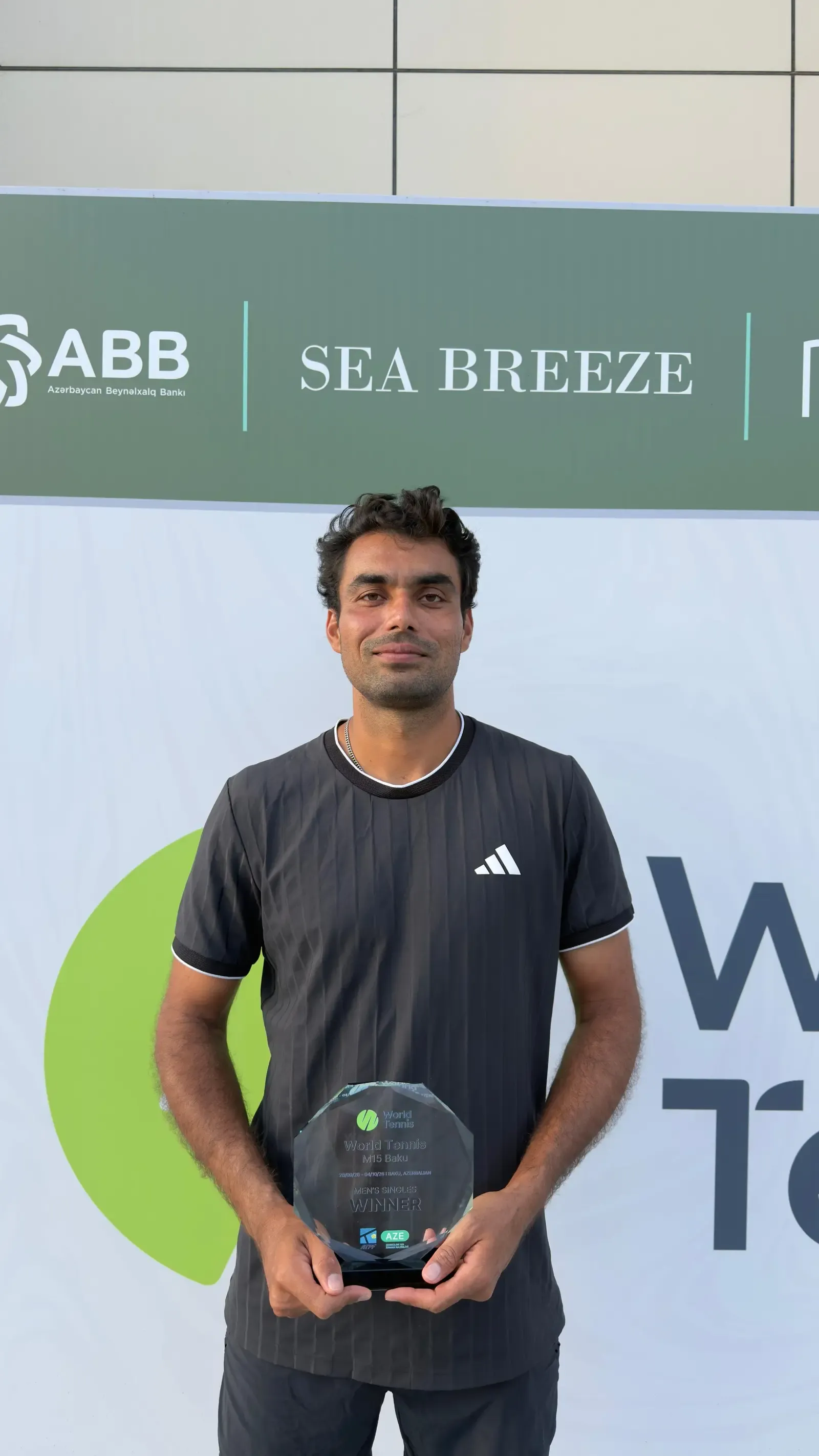 Digvijay Pratap Singh wins ITF M15 Baku title in emotional tribute to grandfather