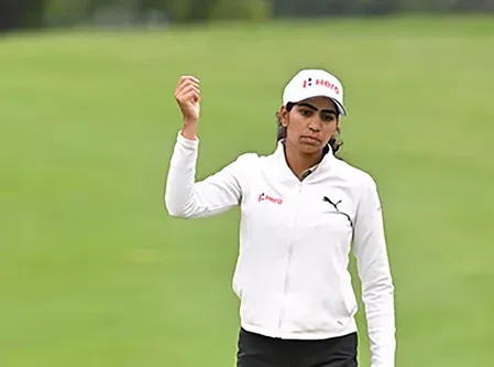 Diksha Dagar shares Hulencourt Women's Open lead with bogey-free 68