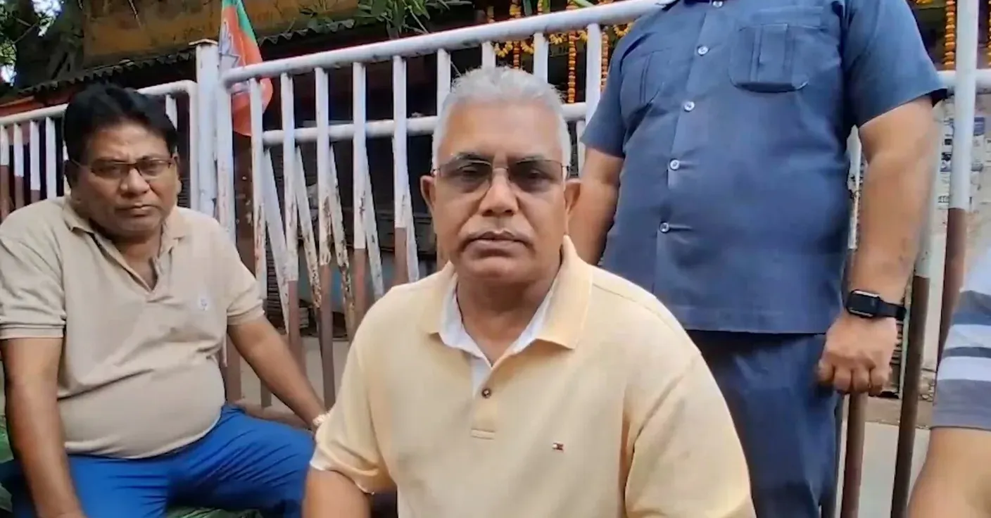 दिलीप घोष का बड़ा बयान: घुसपैठ और अवैध कब्जे खत्म होंगे तभी बंगाल में शांति संभव