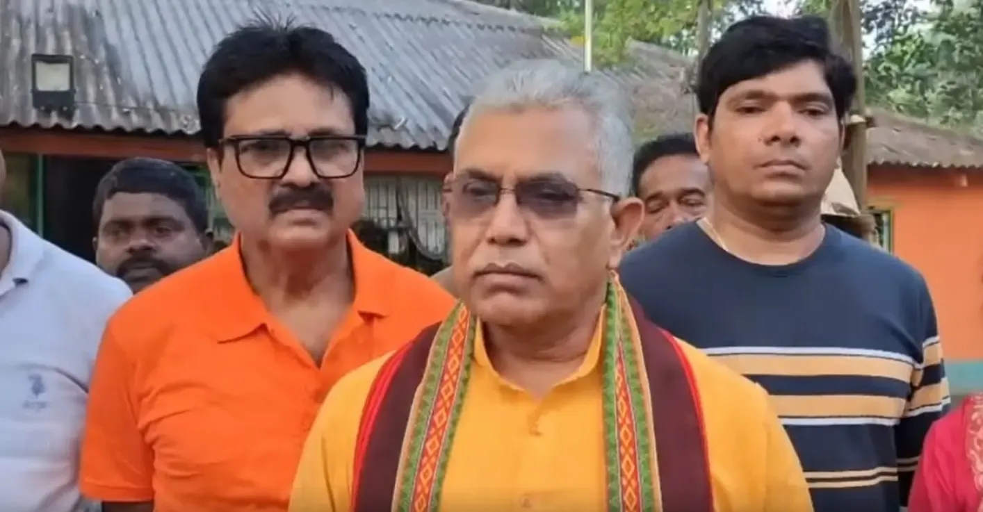 दिलीप घोष का बड़ा आरोप, टीएमसी के खिलाफ उठाई आवाज़