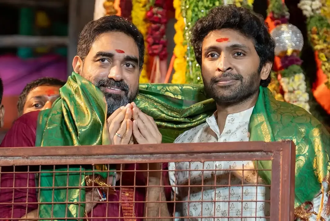 Did Director Krish and Actor Vikram Prabhu Seek Blessings from Lord Ganesha Before the 'Ghaati' Release?