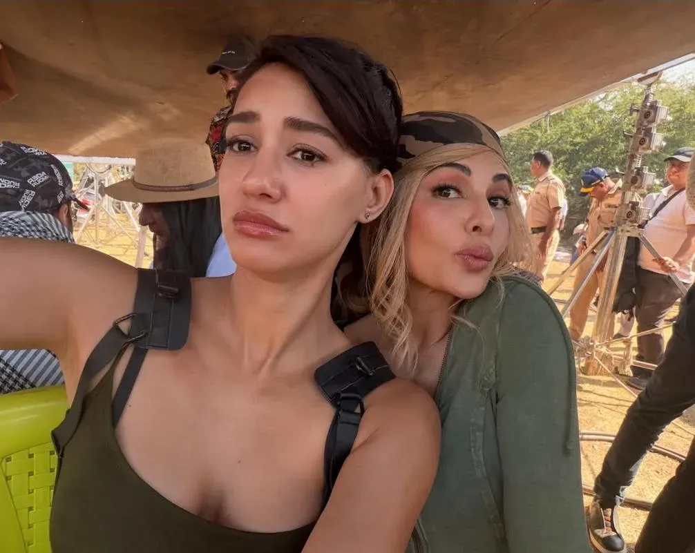 Disha Patani shares BTS girl gang moments from new film set