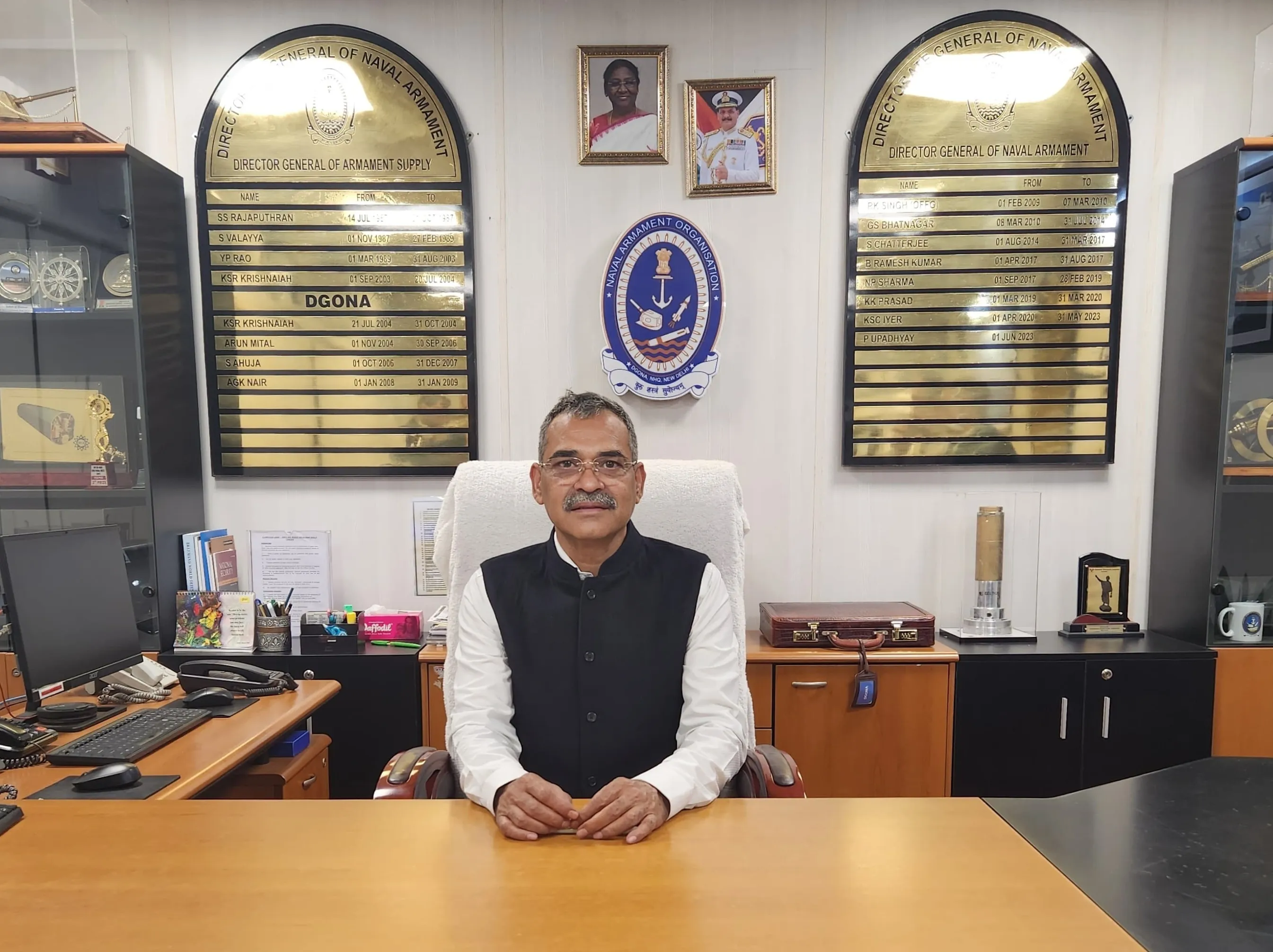 Who is the New Director General of Naval Armament?