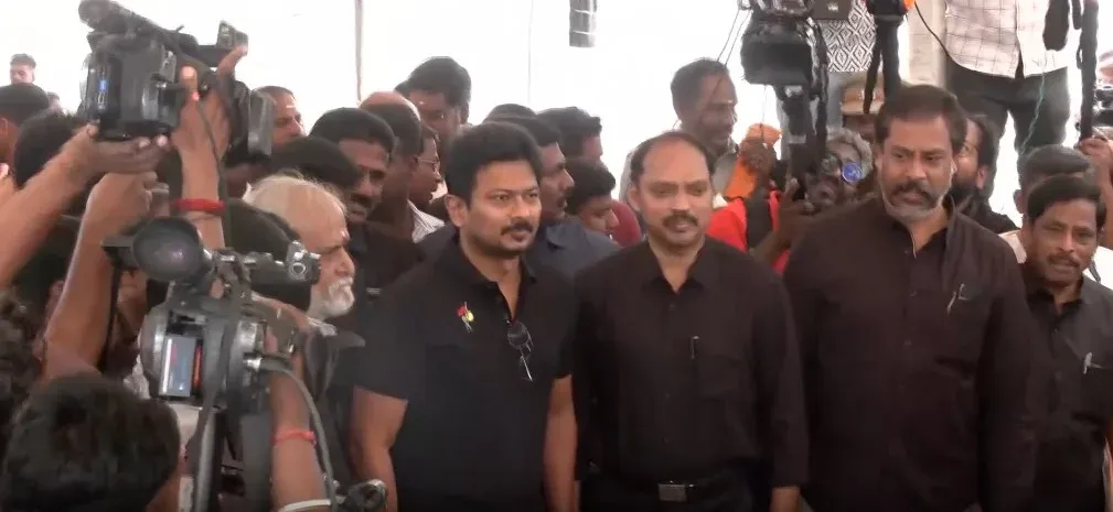 DMK MLAs protest in black shirts during TN Agriculture Budget 2026-27
