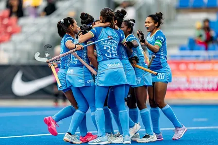 India thrash Chile 6-0 to reach FIH Hockey Women's Nations Cup final