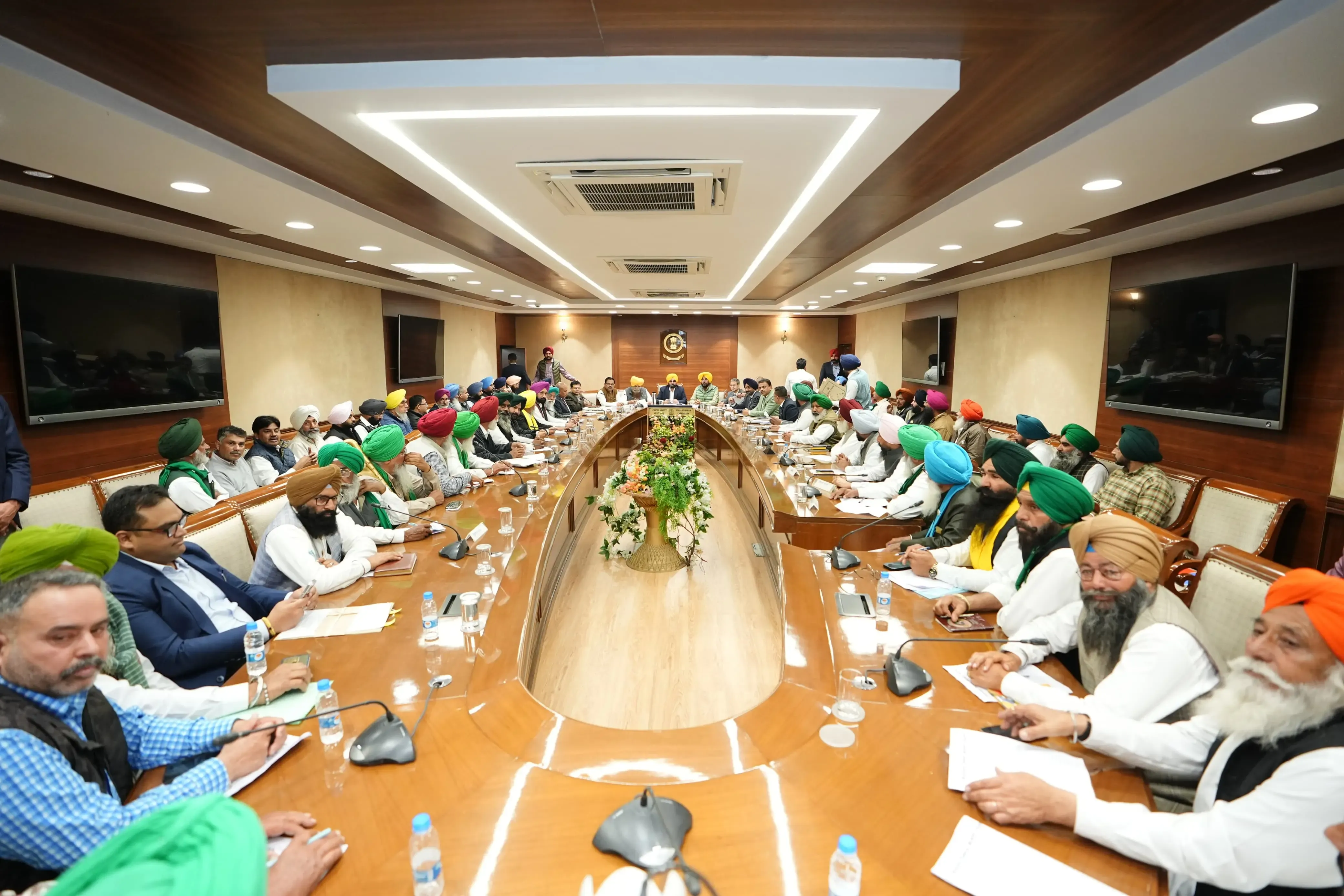 Punjab CM: Open Dialogue with Farmers, Minimize Public Disturbance