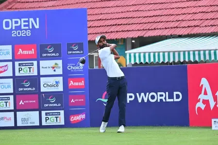 डीपी वर्ल्ड पीजीटीआई ओपन: राशिद खान शीर्ष भारतीय, एमजे डैफ्यू ने बढ़त बनाई