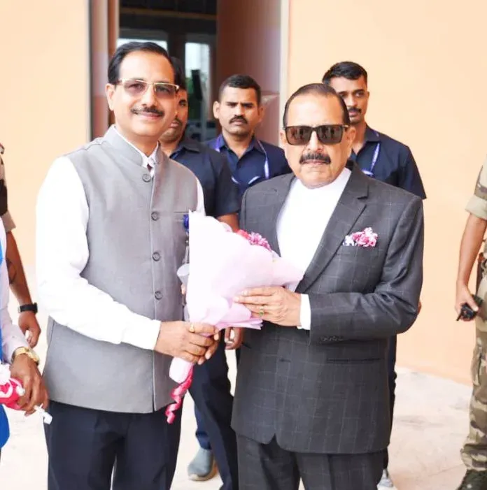 Dr. Jitendra Singh Arrives in Bengaluru for BRICS Meeting