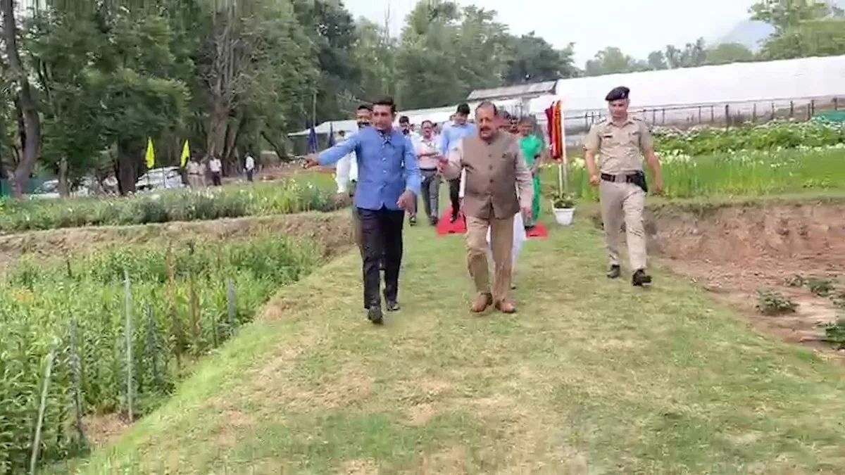 Dr. Jitendra Singh highlights IHBT Palampur's Flori Garden
