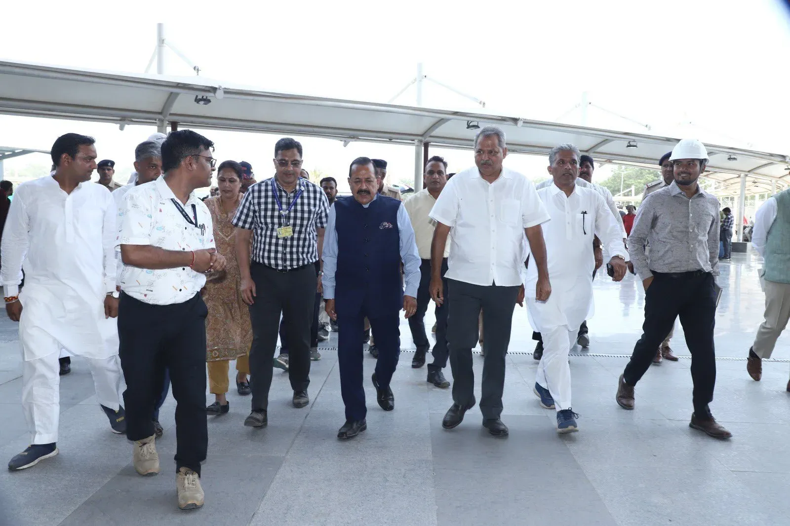 Dr. Jitendra Singh Inspects Chandigarh Station Under Amrit Bharat Scheme