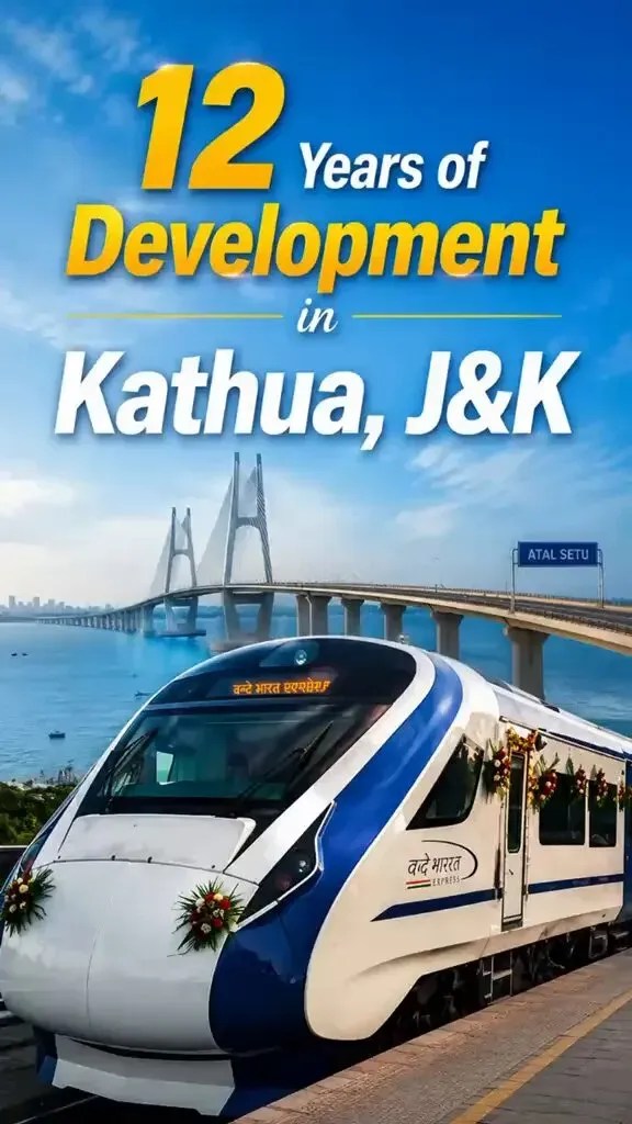 Dr. Jitendra Singh marks 12 years of Kathua's transformation