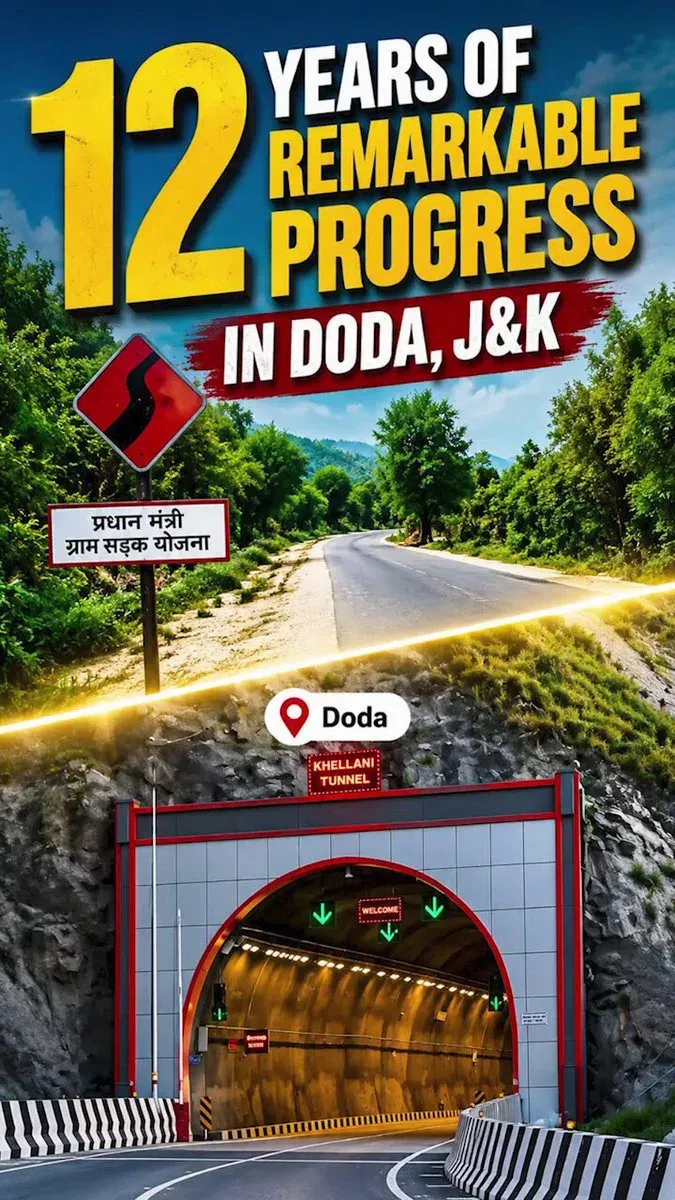 Dr. Jitendra Singh marks 12 years of progress in Doda