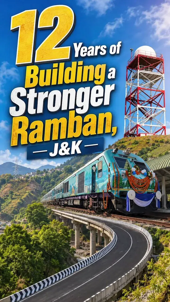 Dr. Jitendra Singh marks 12 years of Ramban's transformation