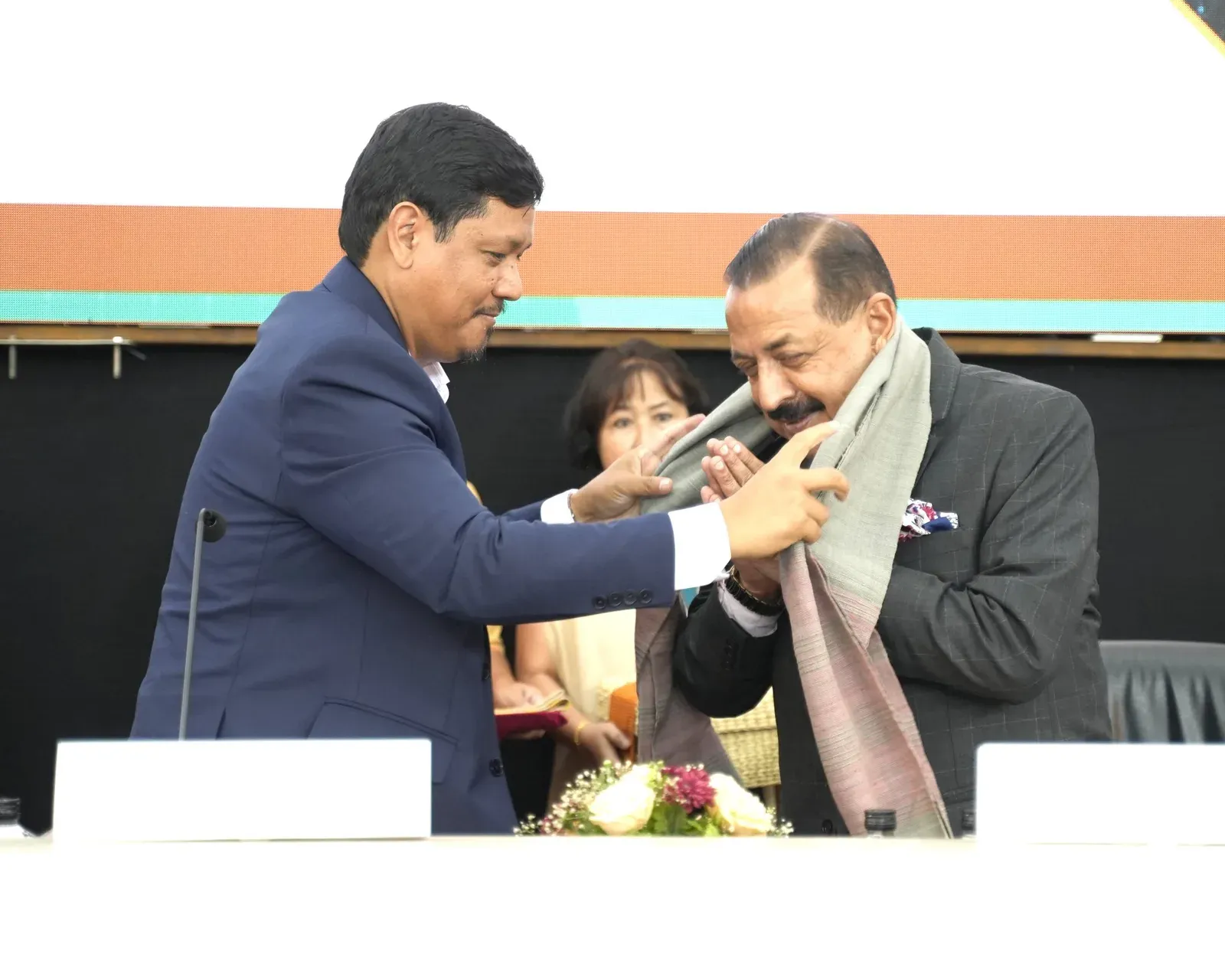 Dr. Jitendra Singh meets CM Conrad Sangma, recalls P.A. Sangma