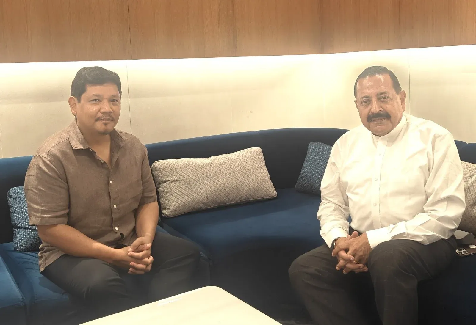 Dr. Jitendra Singh Meets Meghalaya CM Conrad Sangma in Delhi