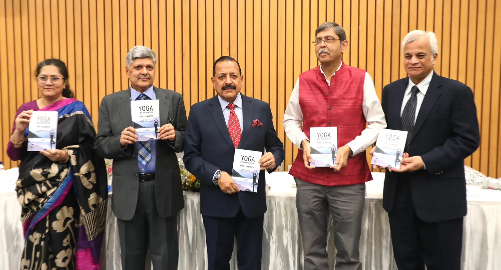Dr. Jitendra Singh releases book linking Yoga to 40% diabetes risk cut