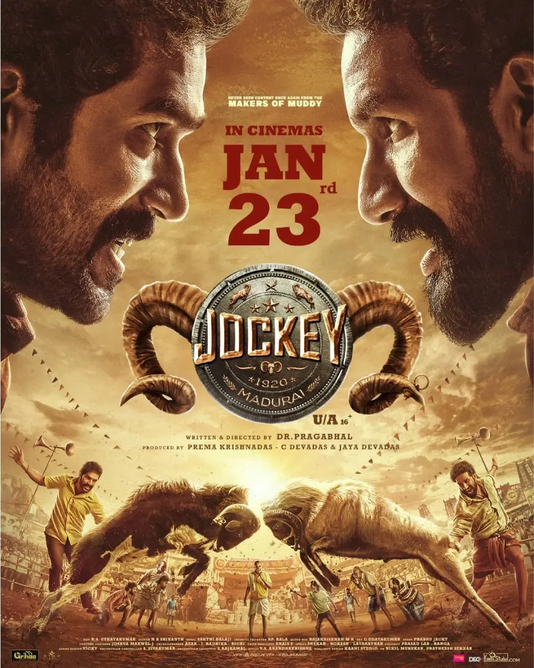 When will Dr Pragabhal's 'Jockey' be released?
