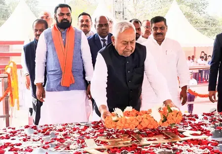 Remembering Dr. Rajendra Prasad: CM Nitish Honors India's First President on 63rd Death Anniversary