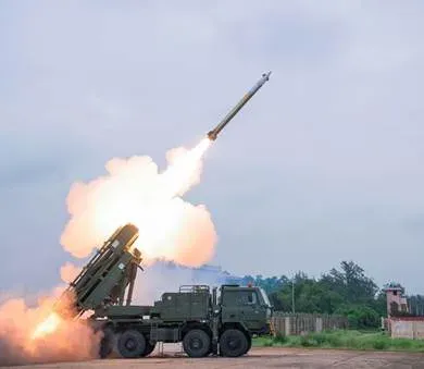 DRDO successfully tests Pinaka long-range guided rocket at 60 km range