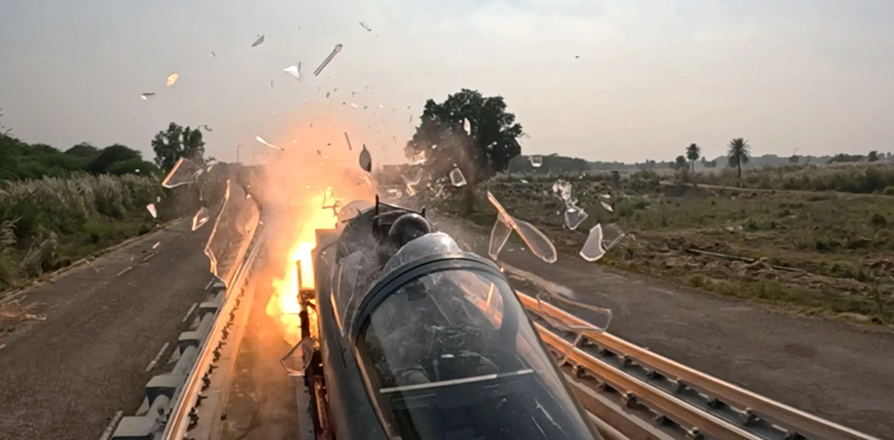 क्या डीआरडीओ ने लड़ाकू विमान के एस्केप सिस्टम का सफल हाई-स्पीड रॉकेट-स्लेड परीक्षण किया?