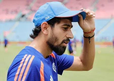 Prince Yadav receives ODI cap No. 263 on India debut vs Afghanistan in Lucknow