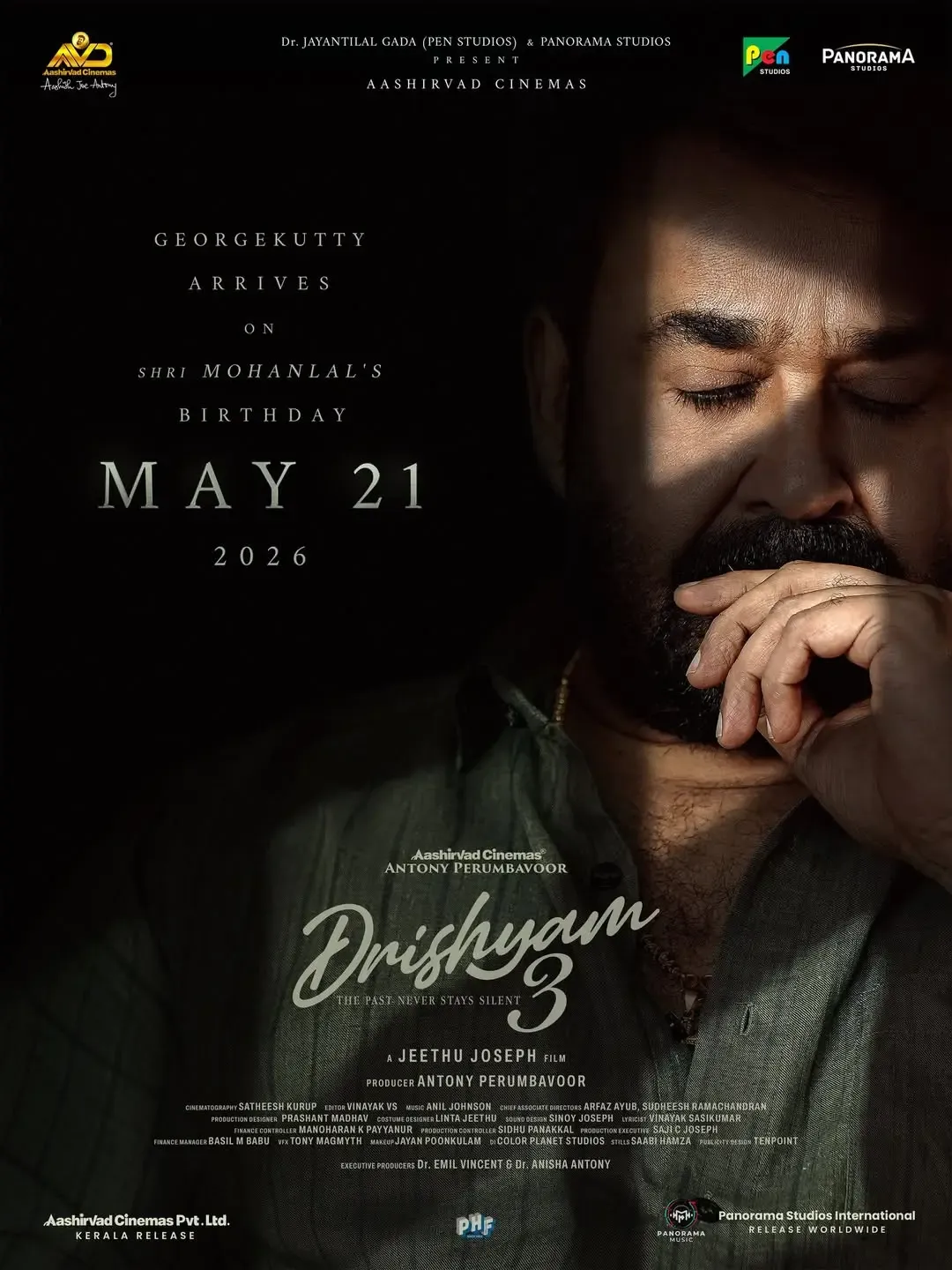 Exciting Update: 'Drishyam 3' Release Date Rescheduled for Mohanlal's Birthday