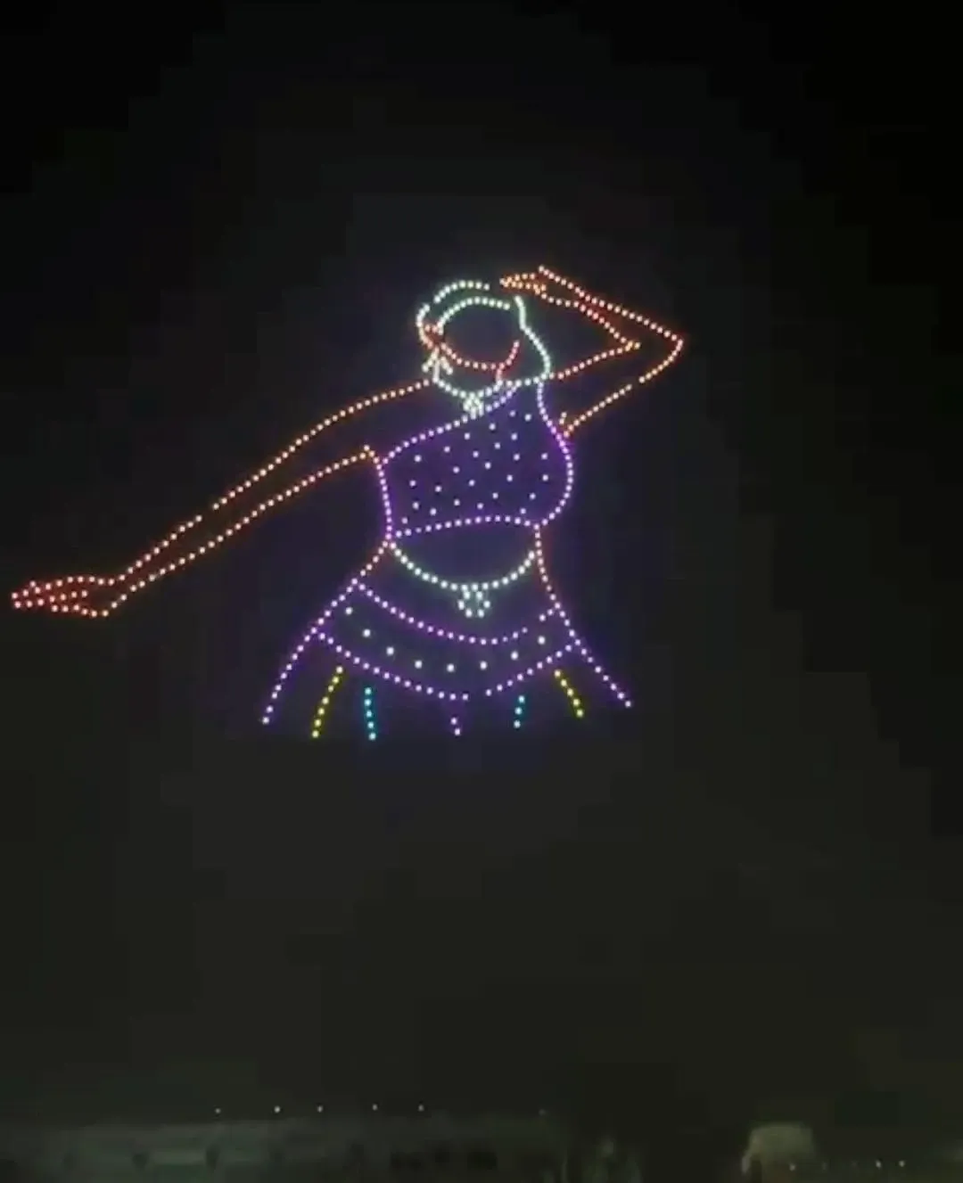 What Happened During the Drone Show at the Filmfare Awards?