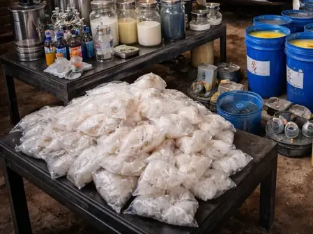 Drug Manufacturing Unit Uncovered in Rajasthan?