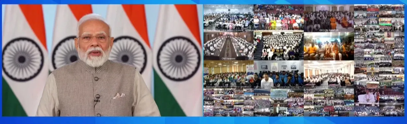 PM Modi warns youth: Drug trade is hostile nations' terror agenda against India