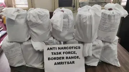 Punjab Police Captures Drug Trafficker with 18.2 kg Heroin