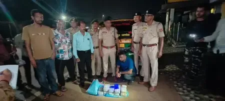 What Is the Latest Drug and Cigarette Seizure in Tripura and Mizoram?