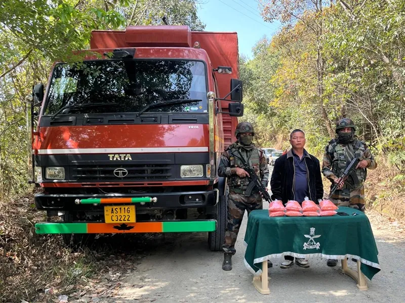 Massive Methamphetamine Seizure Worth Rs 23.72 Crore at India-Myanmar Border