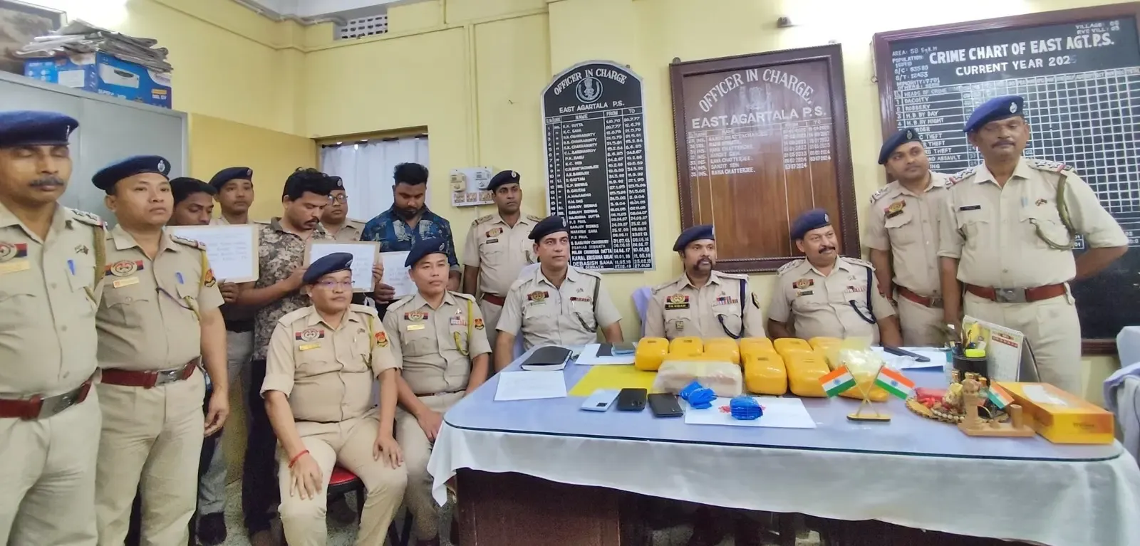 Drugs Worth Rs 5.75 Crore Seized in Tripura and Mizoram; Five Arrested