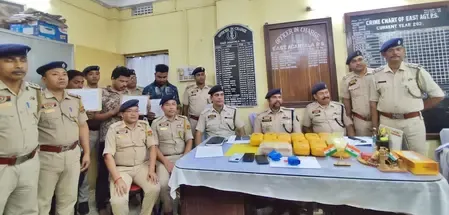 Drugs Worth Rs 5.75 Crore Seized in Tripura and Mizoram; Five Arrested