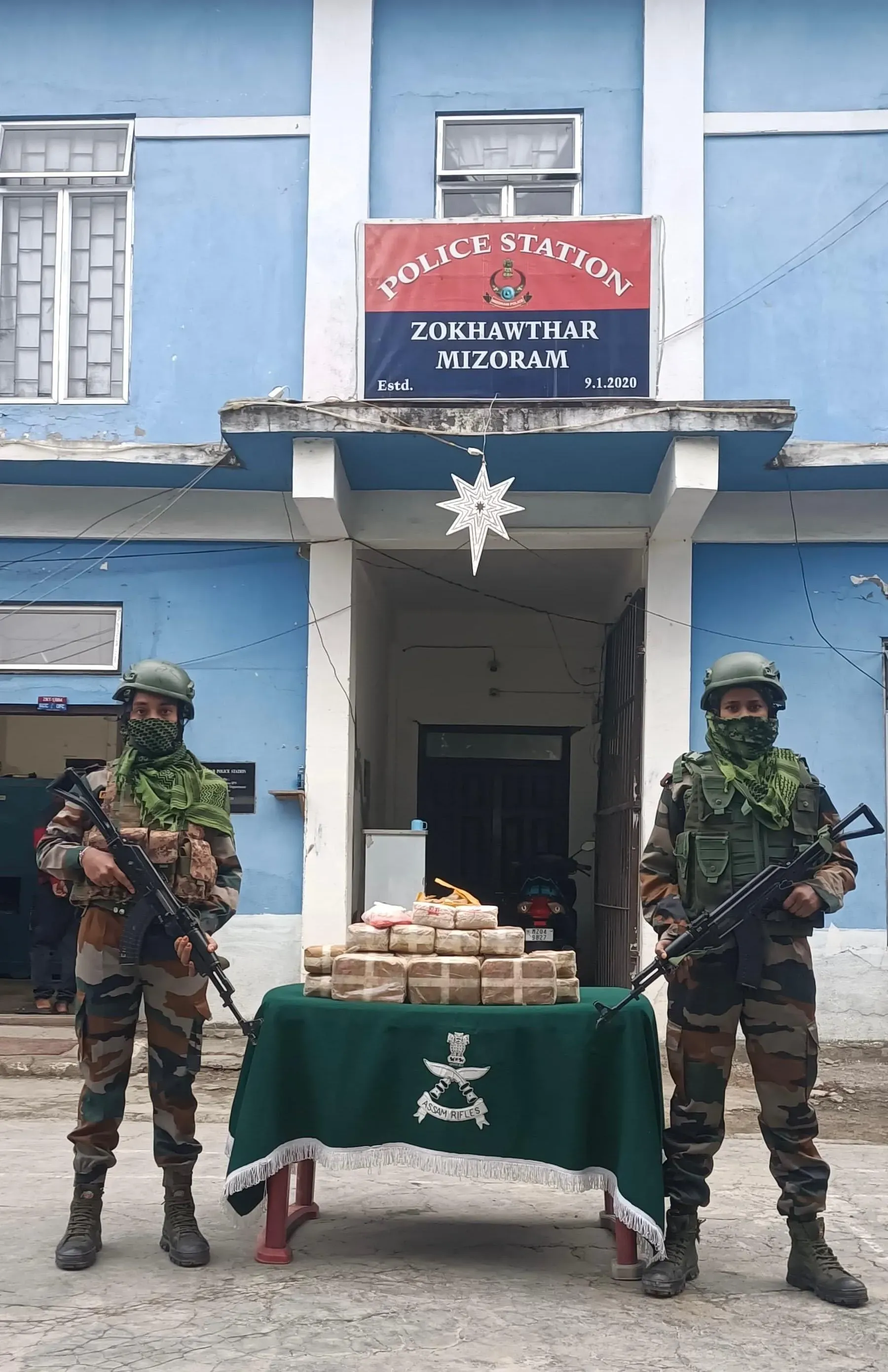 Drugs Worth ₹68.03 Crore Confiscated in Mizoram