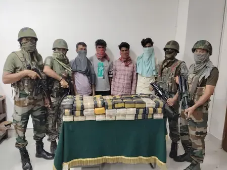 How Much Were the Drugs Valued at Rs 70 Crore Seized in Tripura?