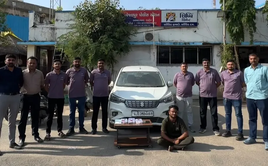 Ahmedabad drug bust: 339g mephedrone worth ₹10.17 lakh seized, one held