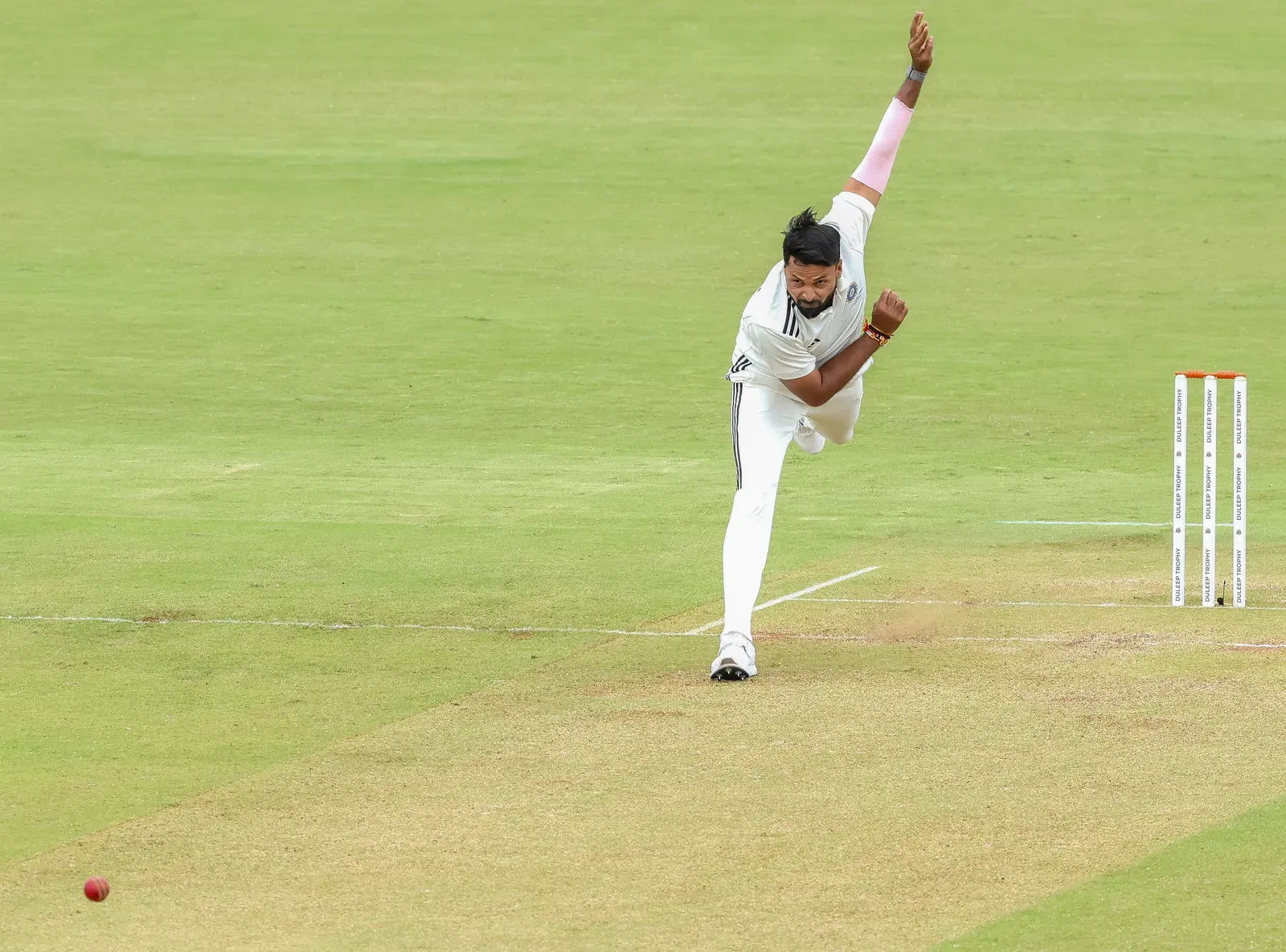 Duleep Trophy: Sarkar, Mukesh, Shami skittle Central Zone for 266 on Day 1
