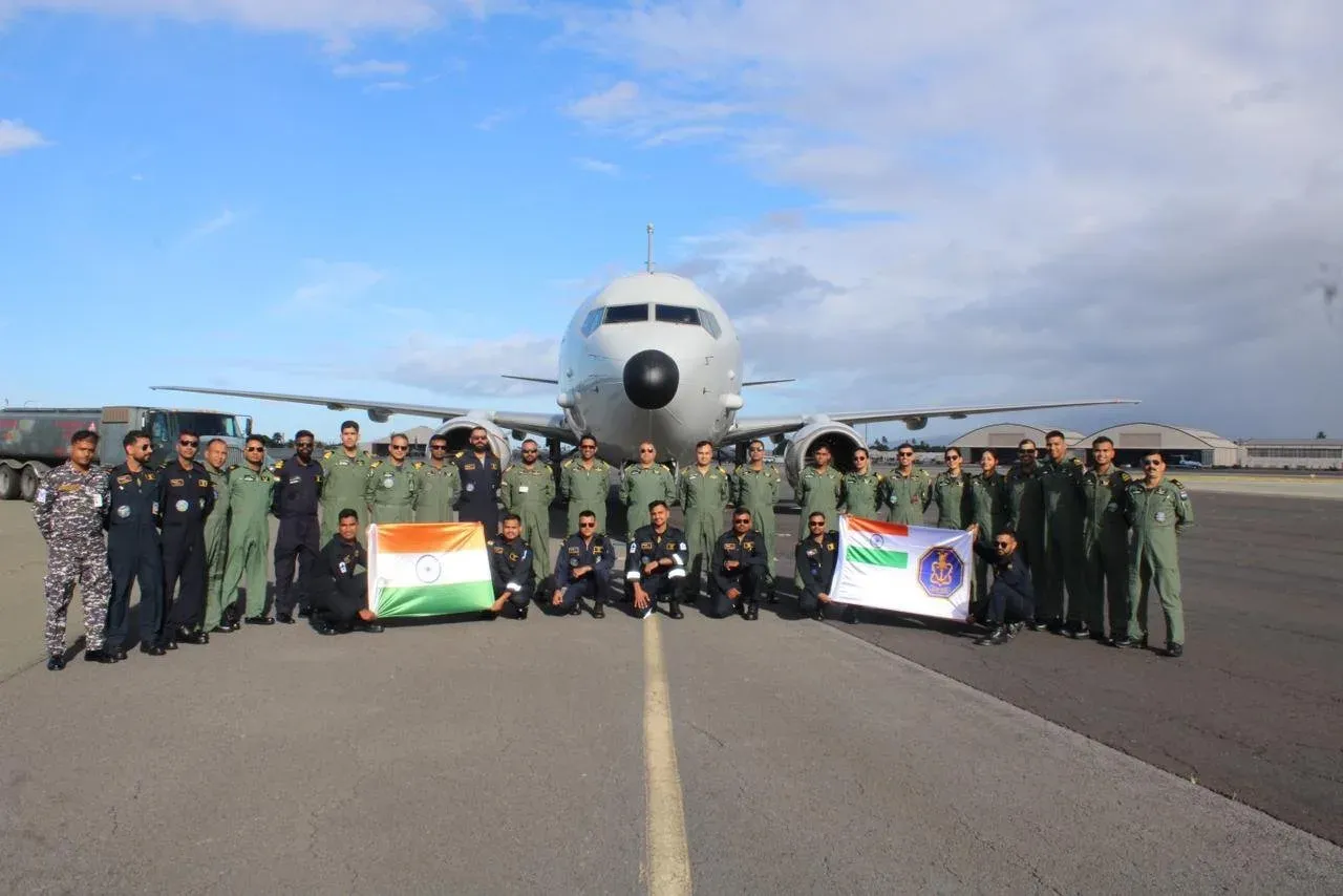 रिमपैक 2026: भारतीय नौसेना का P-8I विमान होनोलूलू पहुँचा, दुनिया के सबसे बड़े नौसैनिक अभ्यास में भागीदारी