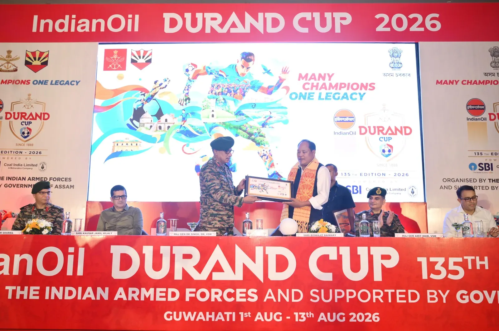 Durand Cup 135th edition trophy tour kicks off in Guwahati