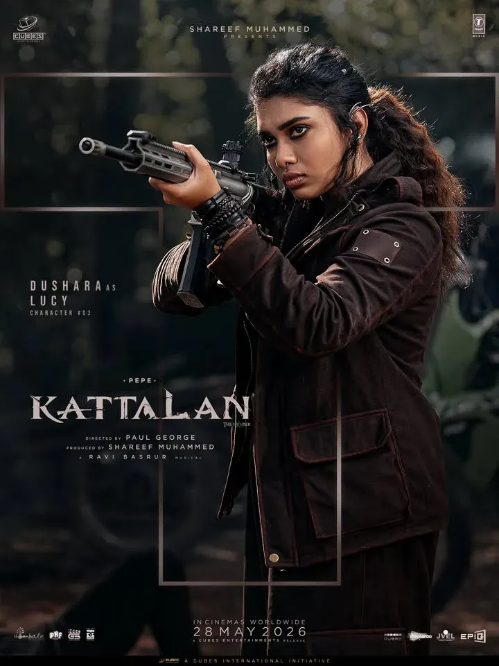 Dushara Vijayan plays Lucy in Antony Varghese's 'Kattalan', out May 28