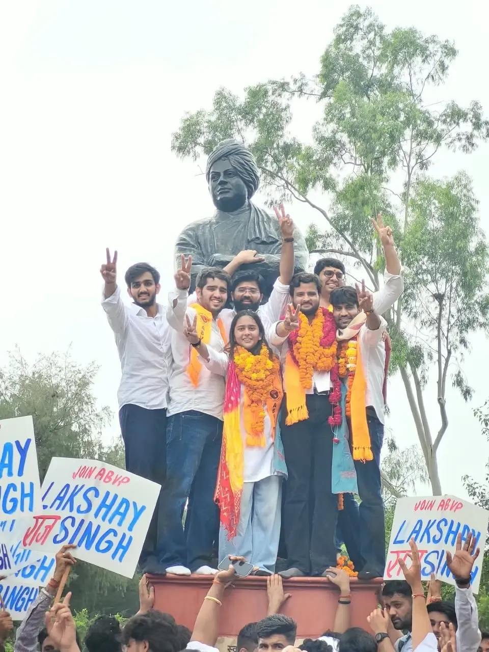 डूसू चुनाव 2026: एबीवीपी ने तीन सीटें जीतीं, अध्यक्ष-सचिव-सह-सचिव पद पर कब्ज़ा