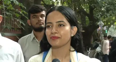 डूसू चुनाव : एनएसयूआई उम्मीदवार जोसलीन नंदिता चौधरी बोलीं- छात्रों के मुद्दे प्रमुख