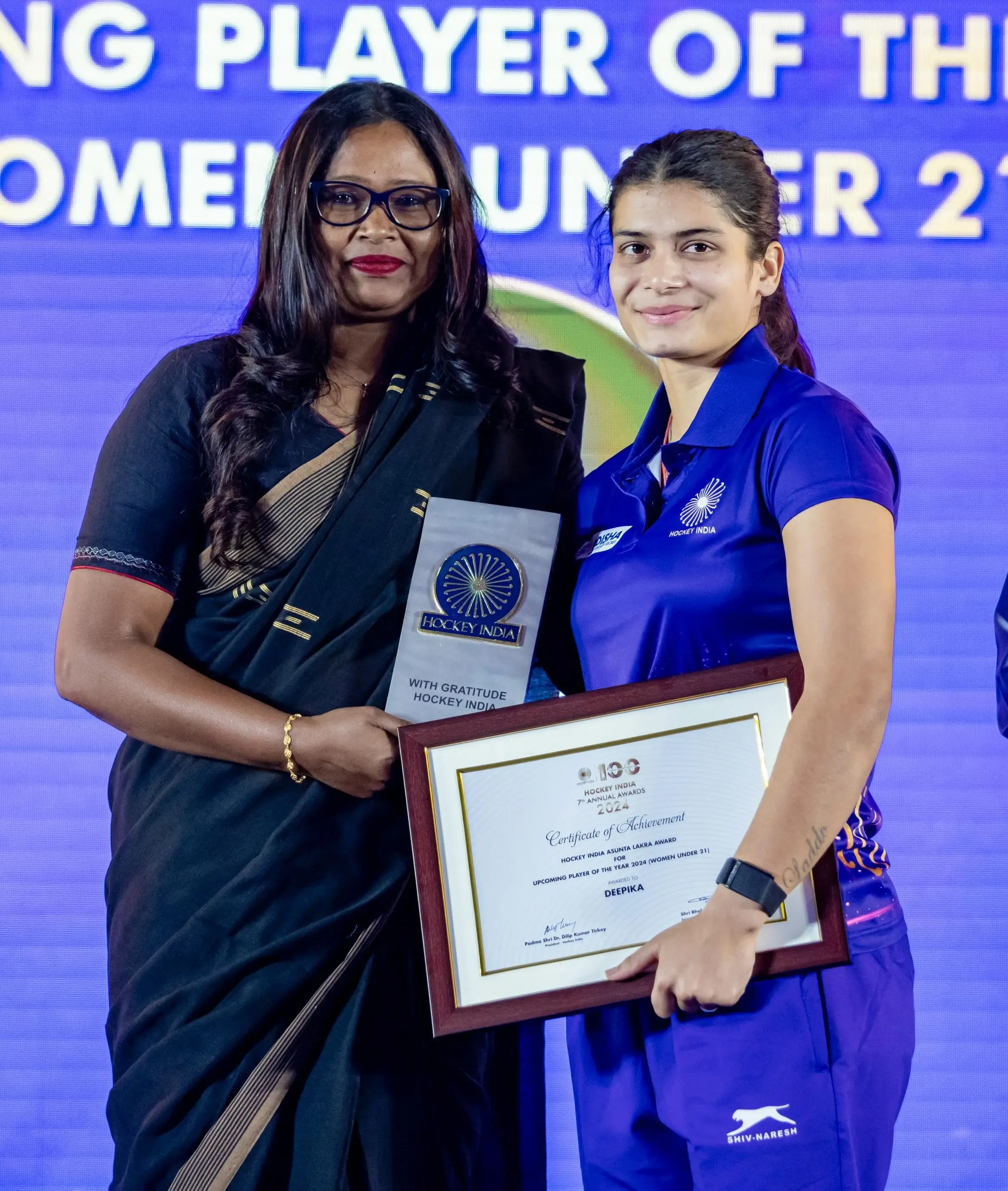 Deepika's Ambition Shines After Winning HI Upcoming Player of the Year Award