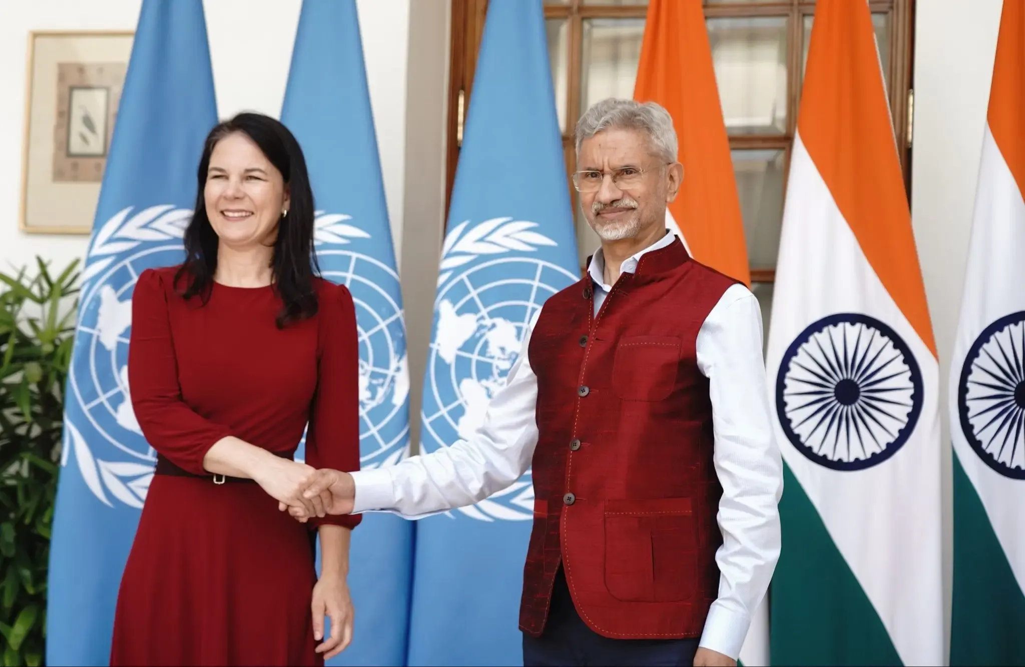 Jaishankar meets UNGA President Baerbock, pushes for reformed multilateralism