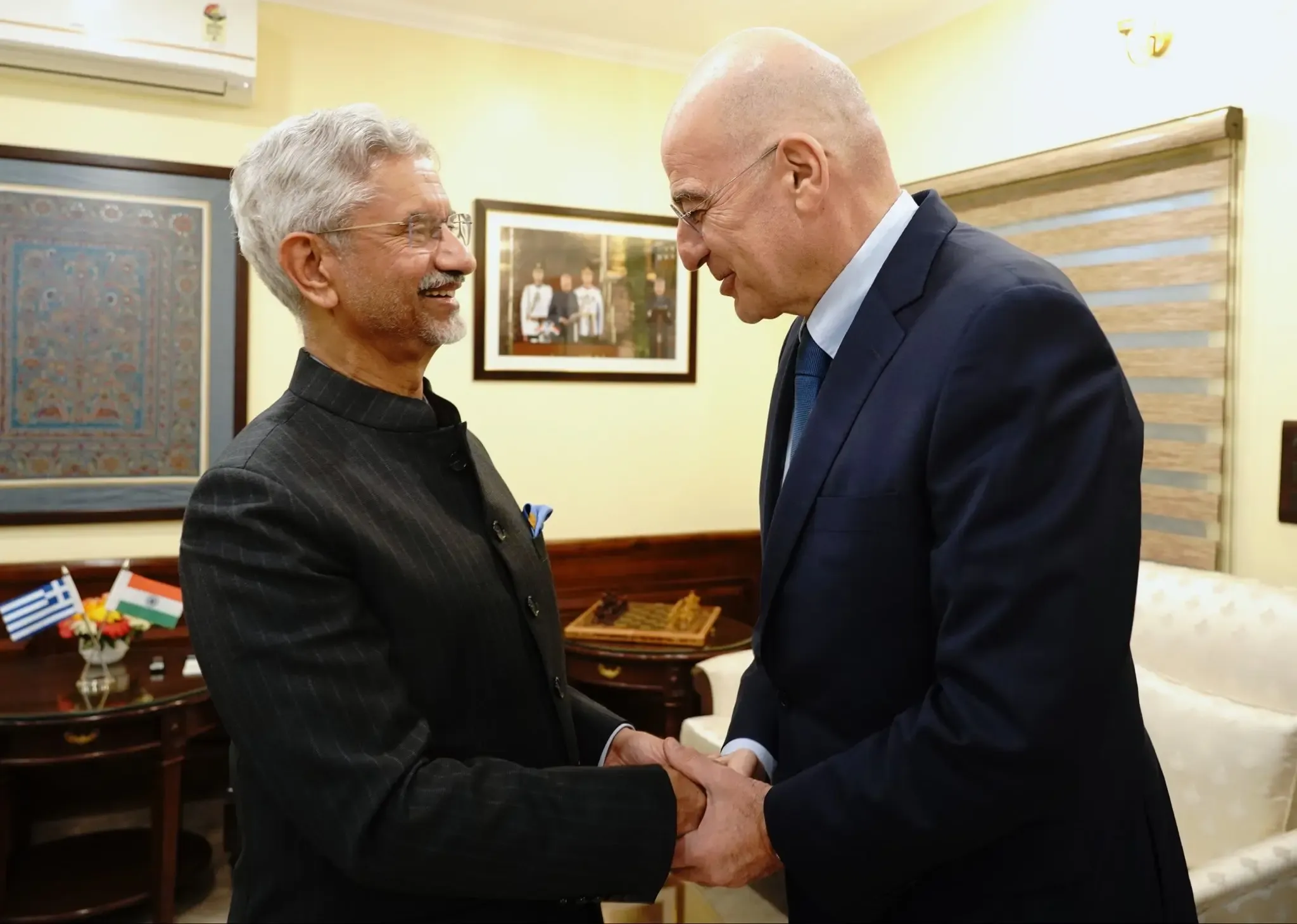 What Key Strategic and Security Issues Did EAM Jaishankar and Greek Defence Minister Discuss?