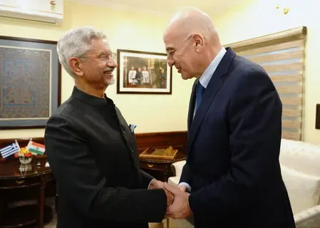 What Key Strategic and Security Issues Did EAM Jaishankar and Greek Defence Minister Discuss?