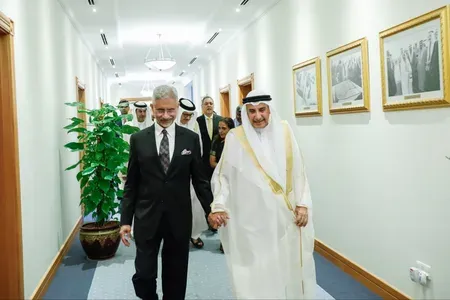 Jaishankar meets Bahrain Deputy PM Khalid bin Abdulla Al Khalifa on bilateral ties
