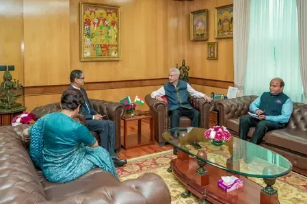 Jaishankar and Bangladesh Envoy Hamidullah Collaborate to Strengthen Bilateral Relations