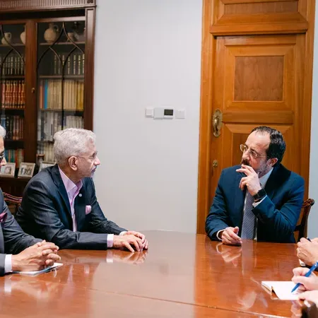 Jaishankar meets Cyprus President Christodoulides, talks West Asia and Mediterranean